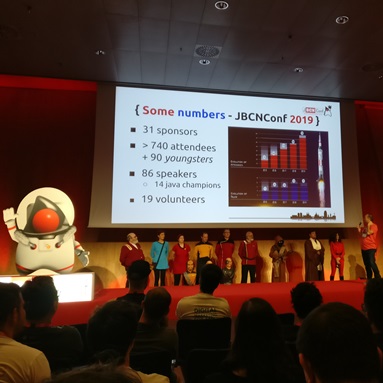 The Java community in Europe meets at the International Convention Center of Barcelona