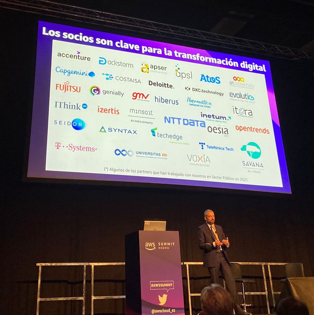 Omnipresent cloud services in the novelties presented at the AWS Summit Madrid 2022