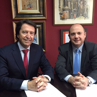 Dr. Lluís Monset (ACES) y Jordi Buisan (Costaisa)