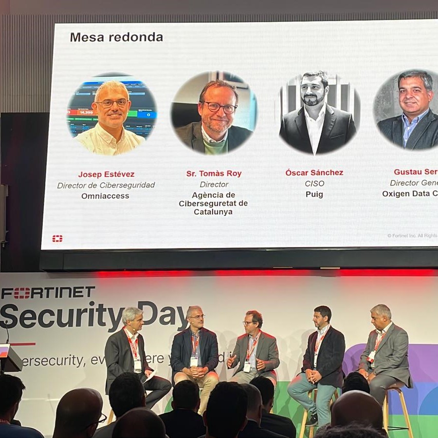 Costaisa attends the Catalan edition of "Fortinet Security Day" with the cybersecurity leaders of our country