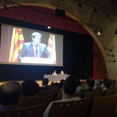 Costaisa attends the presentation of the annual report of the Results Centre