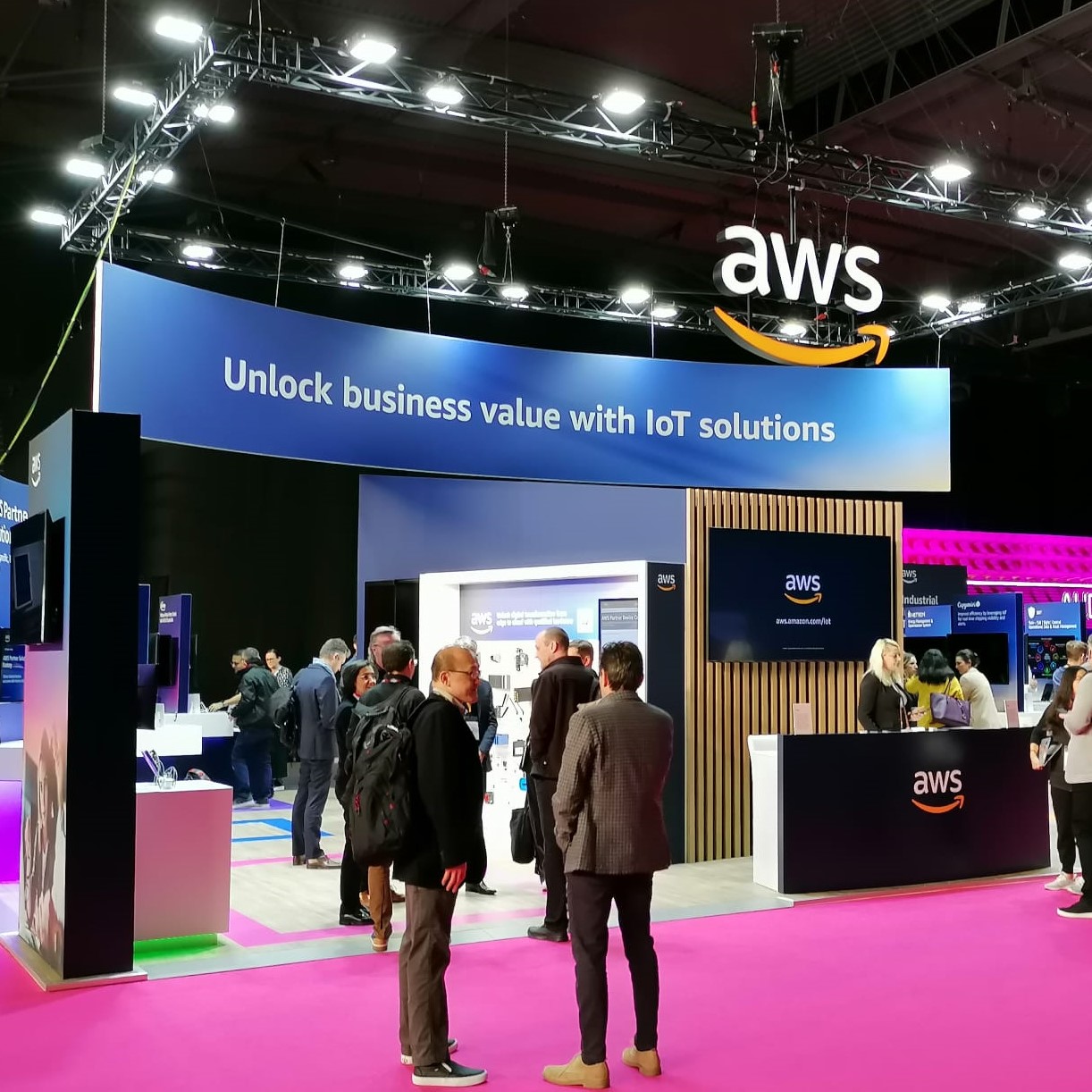 Costaisa attends the IOT Solutions World Congress with a focus on AWS solutions in this discipline